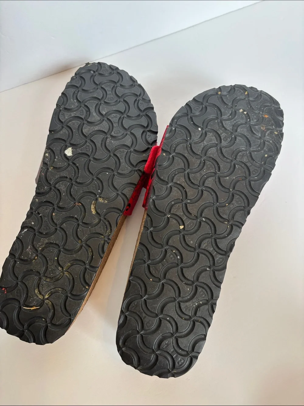 Birki's by Birkenstock Madrid Jeans News Red Style Sandals